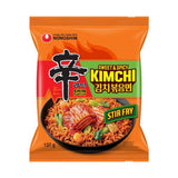 Nongshim stir-fried noodles kimchi flavour, UK version