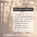 Hydrea London Super-Soft Bamboo Spa Headband One Size, UK version