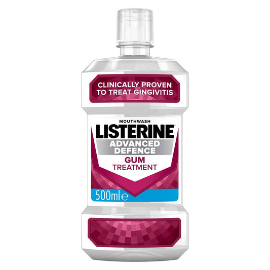 LISTERINE® Advanced Defence Gum Treatment Mouthwash 500ml GOODS Boots   