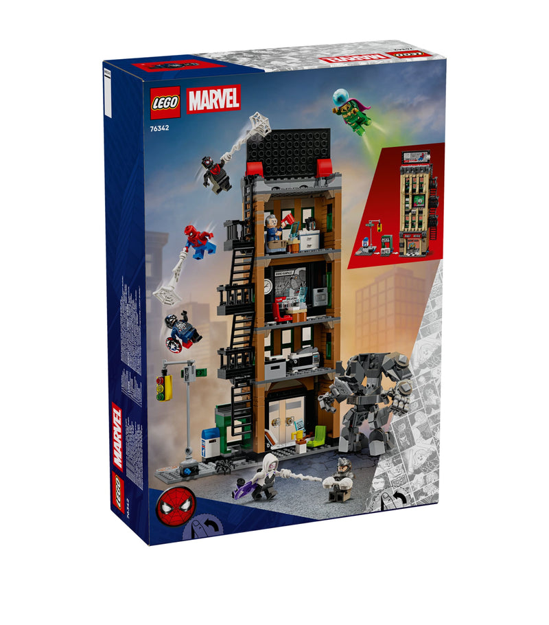 Lego Marvel Spider-Man vs. Mysterio The Daily Bugle building set, UK version