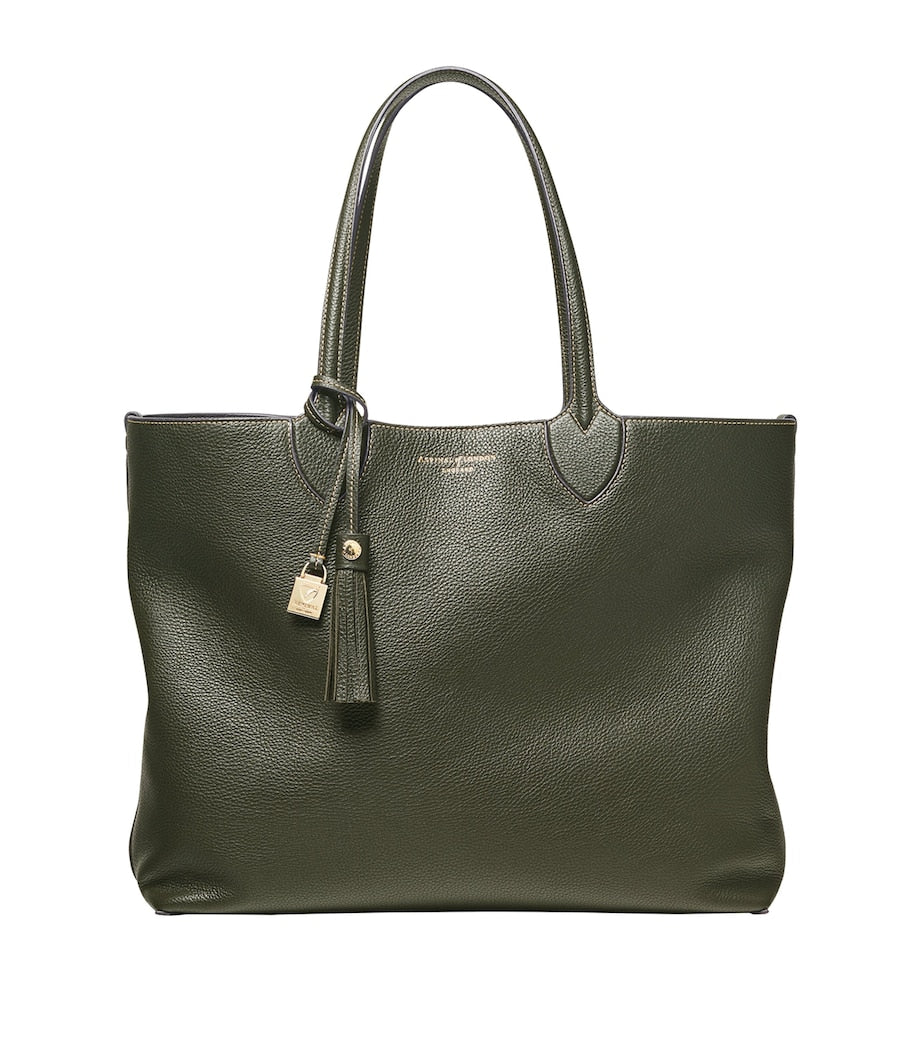 Aspinal of London Leather Hudson Tote Bag, UK version