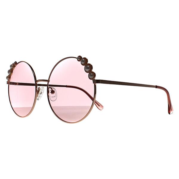Guess GF0355 gold women sunglasses with pearls (British brand)