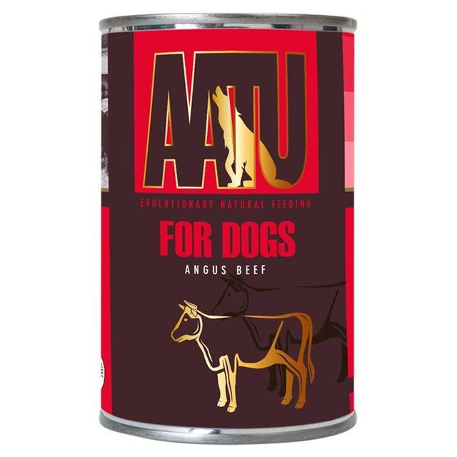 AATU Angus Beef Wet Dog Food   6 x 400g