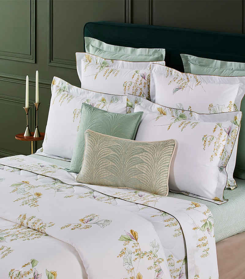 Yves Delorme double fitted sheet 140cm x 200cm (British brand)
