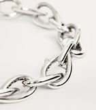 Engelbert white gold diamond drop links chain necklace - British product