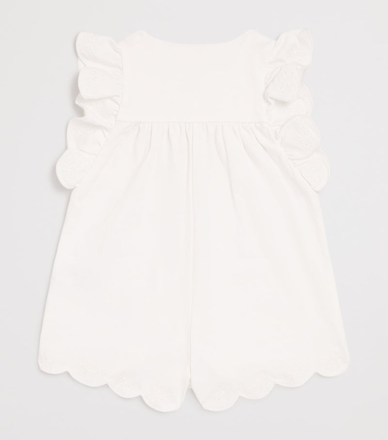 Chloé Kids embroidered playsuit 6-36 months - British product