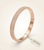 Cartier rose gold and diamond LOVE bracelet, imported from the UK