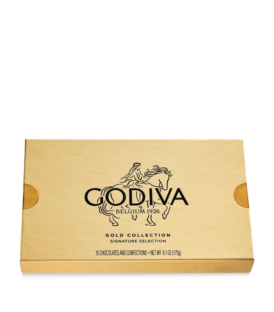 Godiva Gold Collection 15-piece gift box 175g, UK version