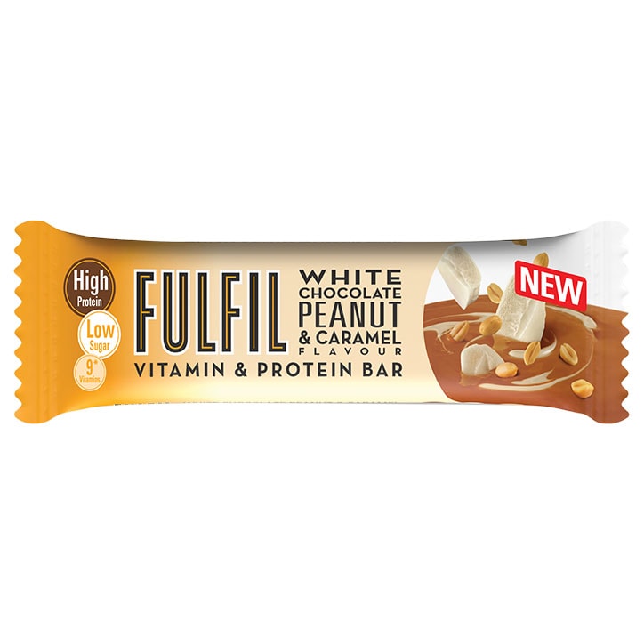 Fulfil Chocolate Salted Caramel Bar 55g Protein Bars Holland&Barrett   