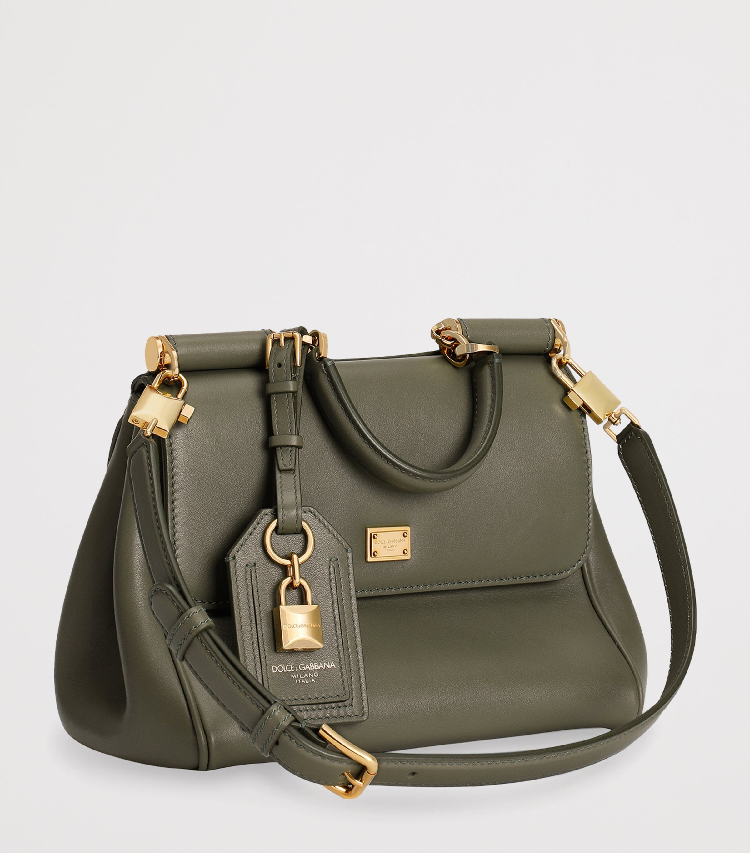 Dolce&Gabbana My Sicily calfskin top-handle bag, imported from the UK