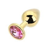 Loving Joy Toosh butt plug medium pink stone, imported from the UK