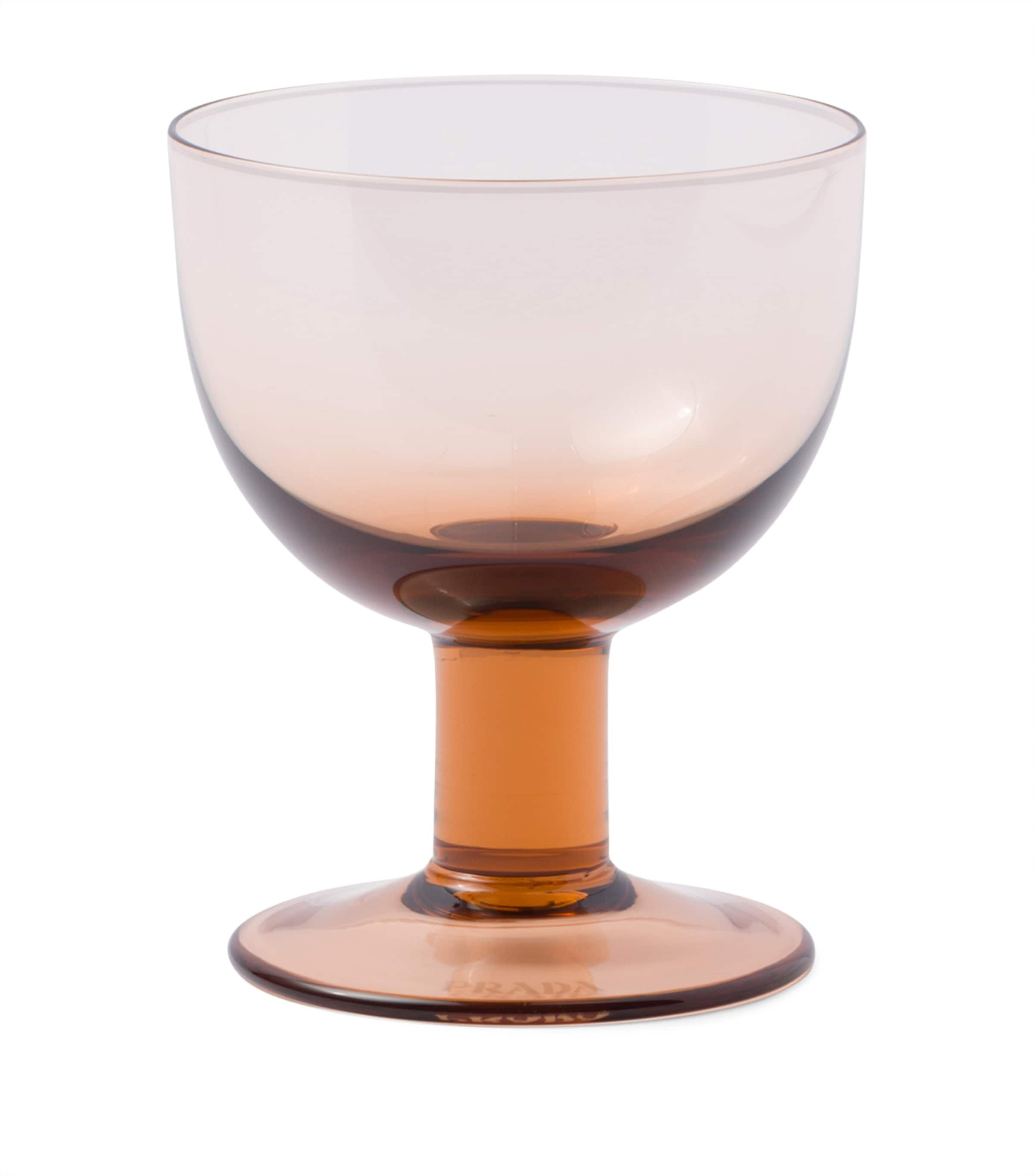 Prada Plinth water glasses set of 2, imported from the UK