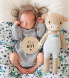 Cuddle + Kind Asher the Cow soft toy 33cm - British product