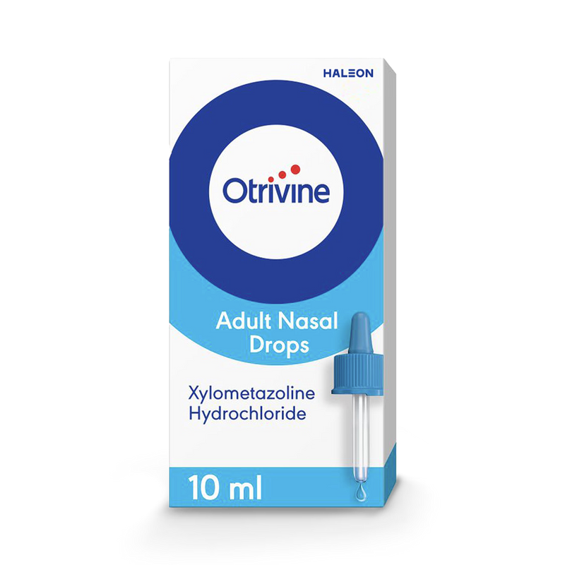 Otrivine adult nasal drops 10ml, UK version