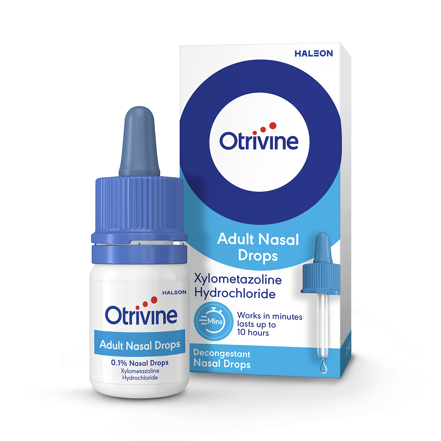 Otrivine adult nasal drops 10ml, UK version