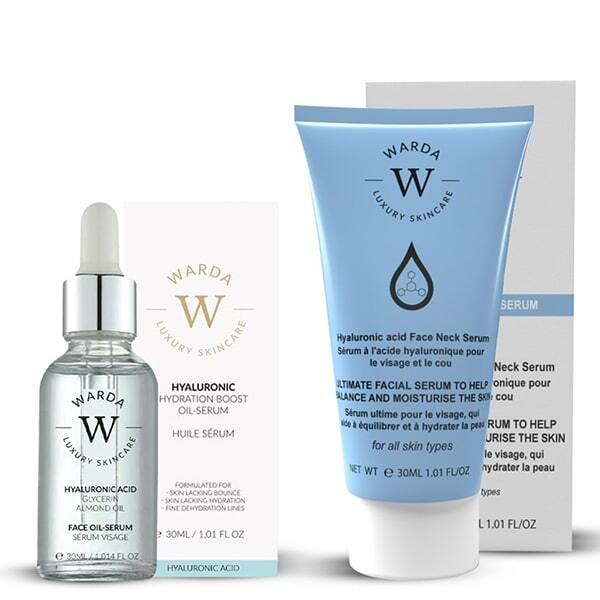 WARDA Hyaluronic Acid Hydration Boost Oil Serum 30ml + Serum