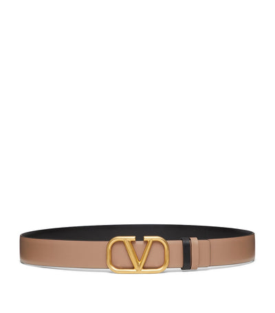 Harrods Valentino Garavani Reversible VLOGO Signature Belt 3cm- Buy online at McGrocer