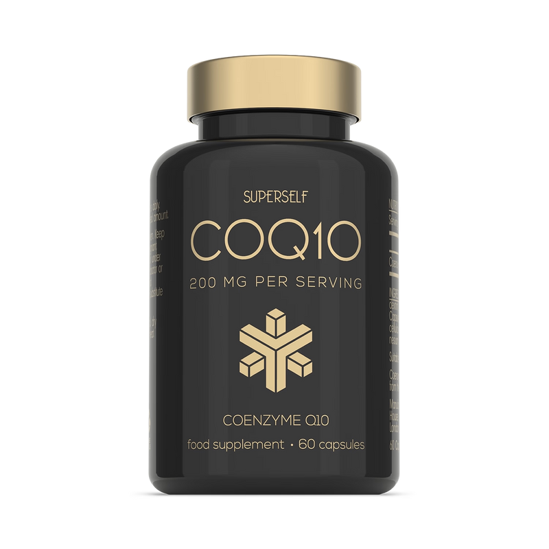 SuperSelf CoQ10 coenzyme Q10 200mg 60 capsules - British product