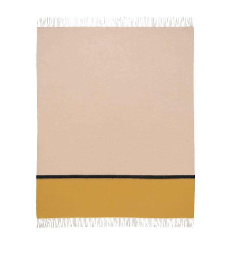 Begg x Co cashmere Arran Borderland throw 147cm x 183cm (British brand)
