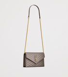 Saint Laurent calfskin envelope chain wallet - British product