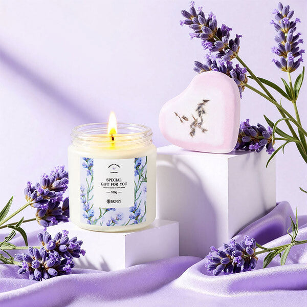 Livingandhome lavender spa gift set, imported from the UK