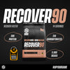 Soccer Supplement Recover90 chocolate recovery protein powder 14 servings - British product