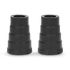 Cool shock absorbing crutch ferrules 19mm pair, imported from the UK