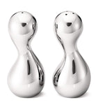 Georg Jensen Cobra salt and pepper shakers, UK version
