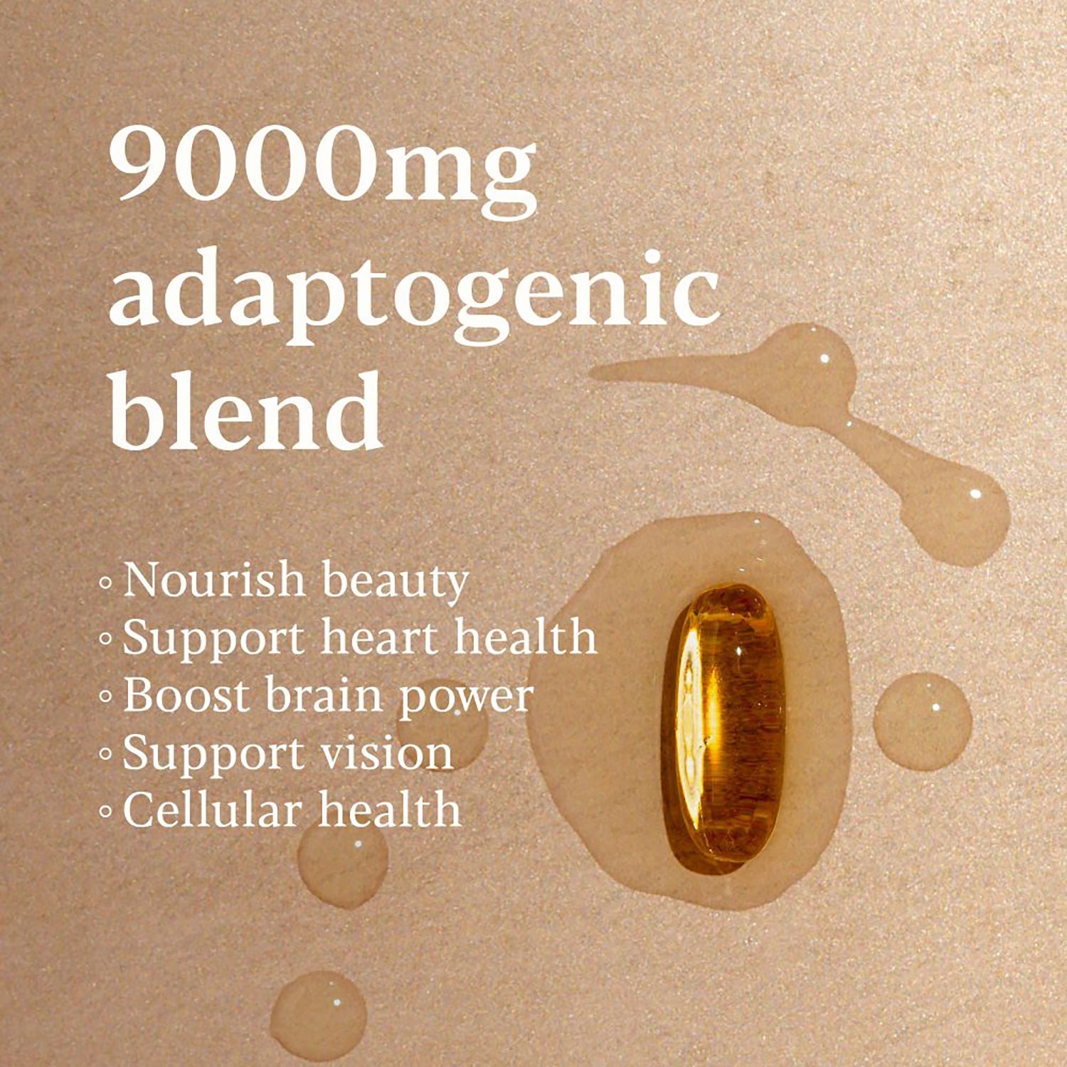 Higher Nature Omega 3 fish oil capsules Super Potency 1500mg 60 count, UK version