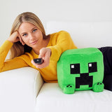 Minecraft green cosy plush hand warmer cushion - British product