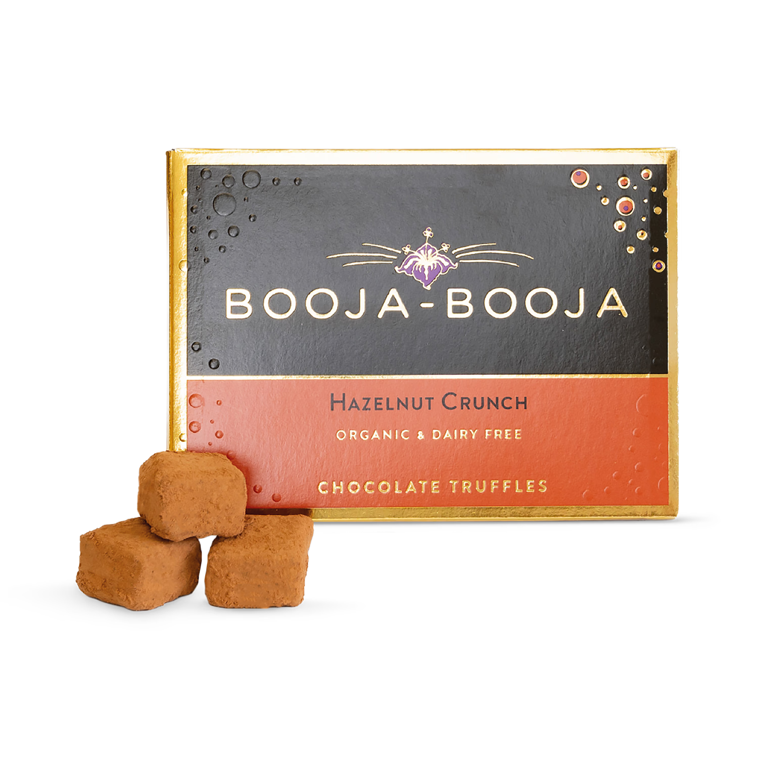 Booja Booja hazelnut crunch chocolate truffles 92g - British product