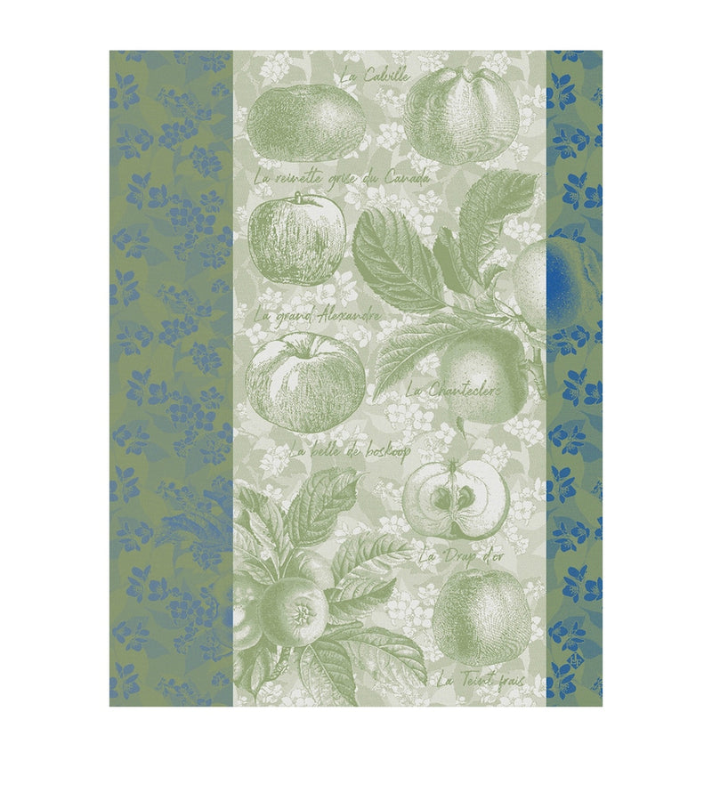 Le Jacquard Français Cotton Pommes Tea Towel 60cm x 80cm, UK version