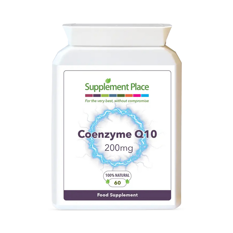 Supplement Place CoQ10 200mg 60 capsules, imported from the UK