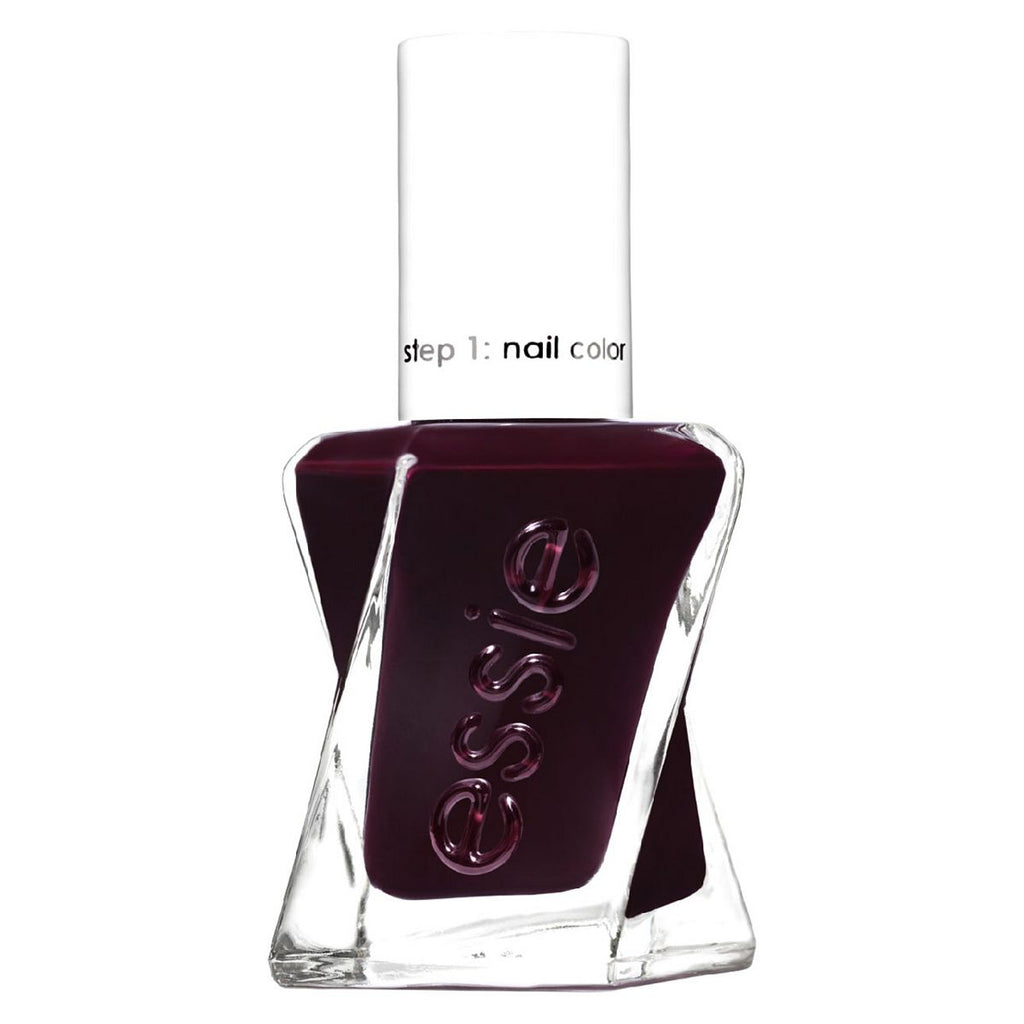 Essie Gel Couture 370 Model Clicks Dark Burgundy Red Colour, Longlasting High Shine Nail Polish 13.5ml