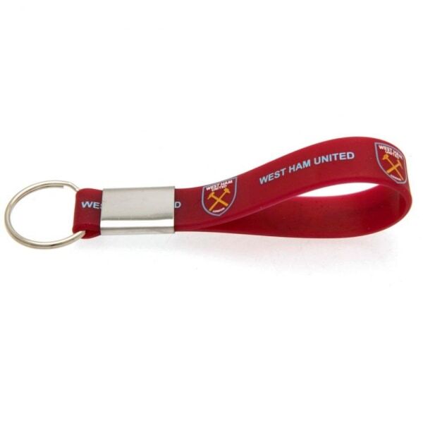 West Ham United FC Silicone Keyring GOODS Superdrug   