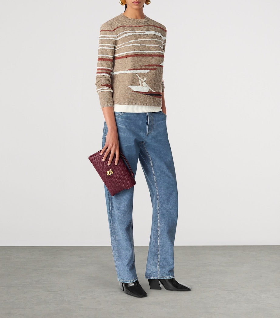 Bottega Veneta Knot Lock bag Intrecciato weave, imported from the UK