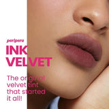 Peripera Ink Velvet Lip Tint Wine Nude 4g, imported from the UK