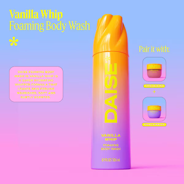 Daise Foaming Body Wash Vanilla 265ml - British product