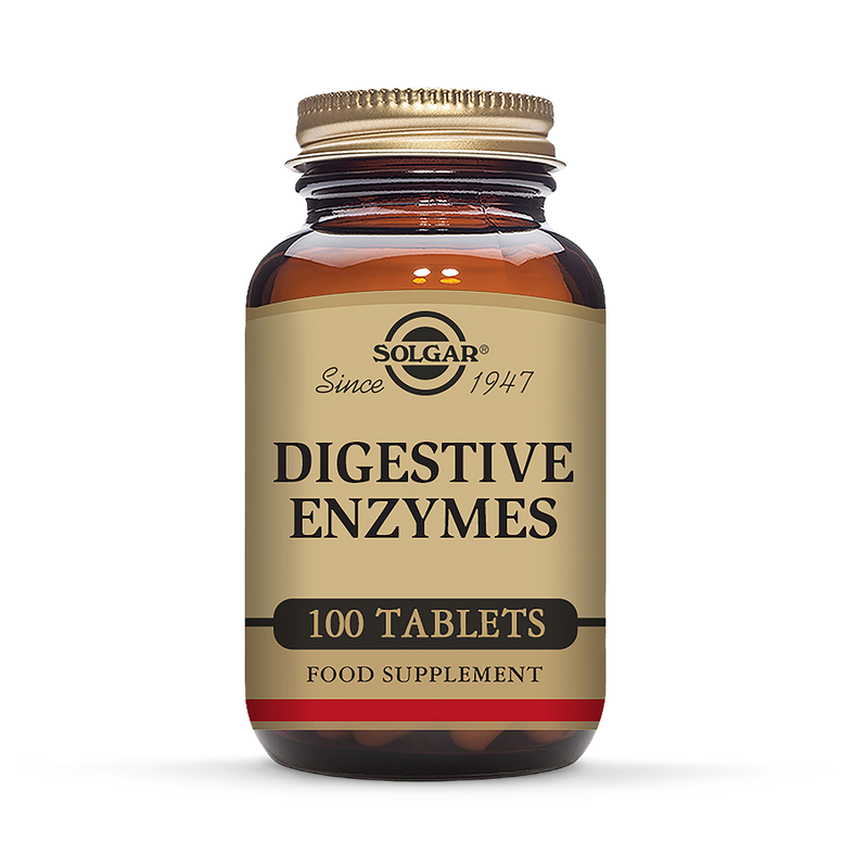 Solgar digestive enzymes 100 tablets (British brand)