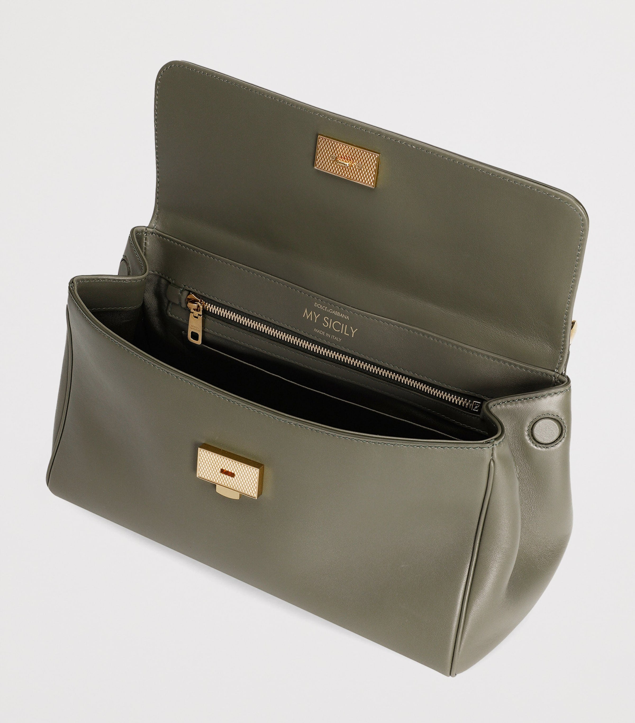 Dolce&Gabbana My Sicily plongé calfskin handbag (British brand)