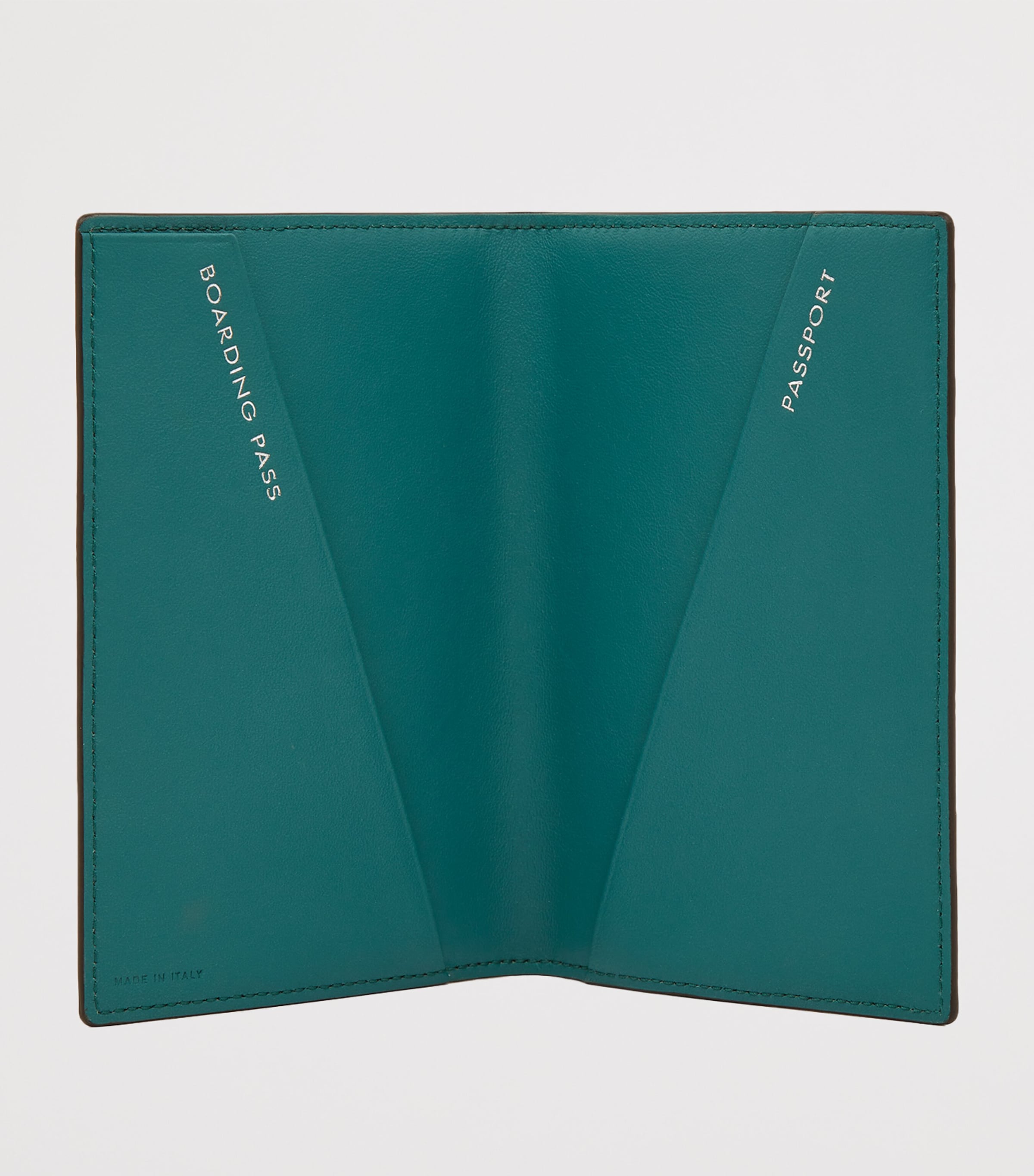 Smythson Panama leather passport cover (British brand)
