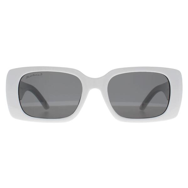 Montana MP194 Weiße Polarisierte Damen Sonnenbrille Britische Marke