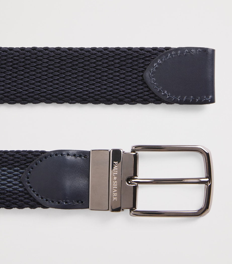 Paul & Shark reversible belt woven cotton 2.5cm - British product