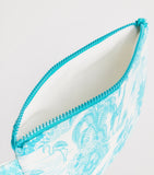 Marie Raxevsky small waterproof jungle print pouch, imported from the UK