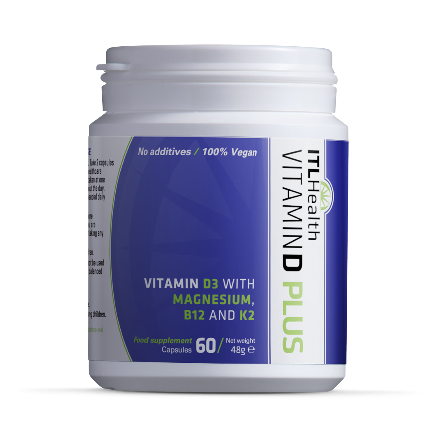 ITL Health Vitamin D Plus 60 capsules - British product
