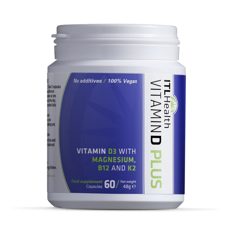 ITL Health Vitamin D Plus 60 capsules - British product