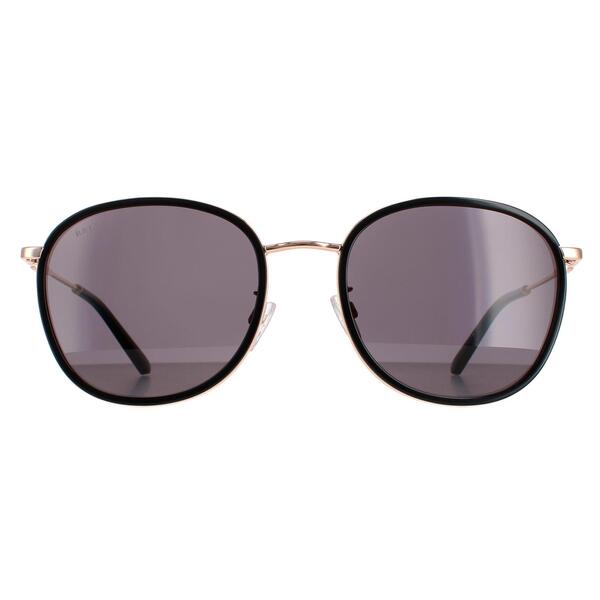 Bally BY0053-K gold women sunglasses with blue lenses, UK version