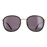 Bally BY0053-K gold women sunglasses with blue lenses, UK version