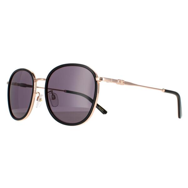Bally BY0053-K gold women sunglasses with blue lenses, UK version