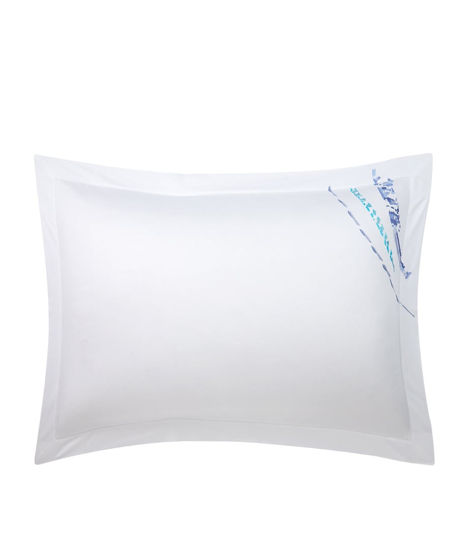 Yves Delorme Couture Pima Cotton Abysses King Oxford Pillowcase Pair (50cm x 90cm)
